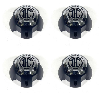 Four 2Crave NX-5H-E chrome center caps
