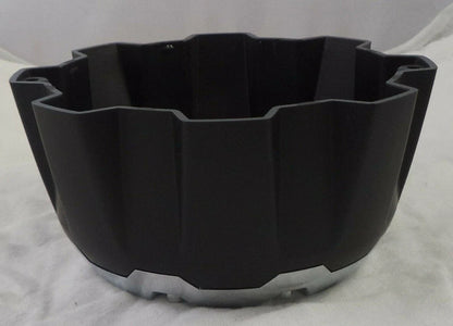 2Crave NX-8H-UP Chrome/Black 8-Lug Wheel Center Caps (Set of 4)