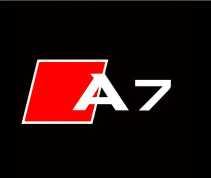 Audi A7 Dynamic Dual Lens Premium Door Puddle Lights Multiple Designs 2010-2026