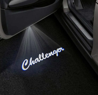 Dodge Challenger 3rd Gen Premium Door Puddle Lights Multiple Designs 2008-2023
