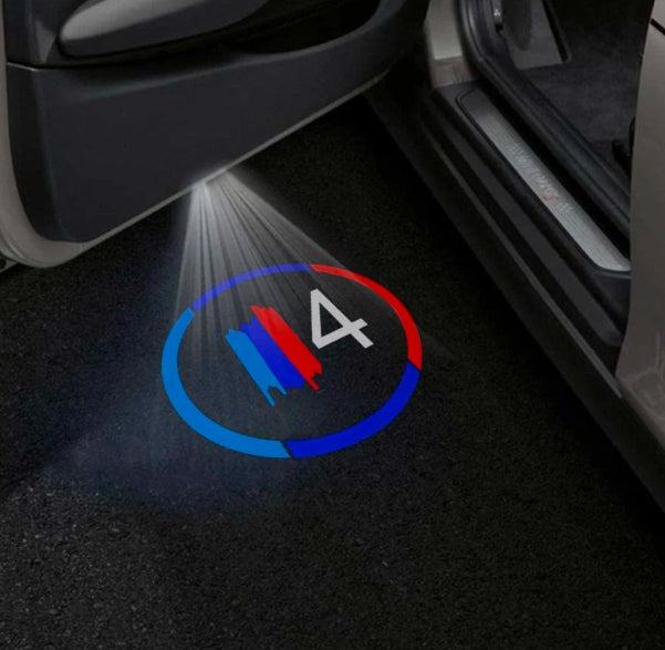 BMW 4 Series 2nd Gen Premium Door Puddle Lights Multiple Designs 2020-2025