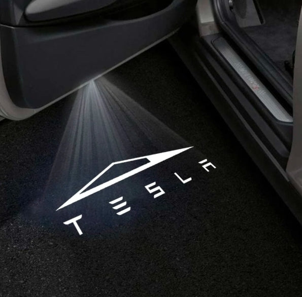 Premium LED Door Projector Puddle Lights TESLA Cybertruck 2024-2026