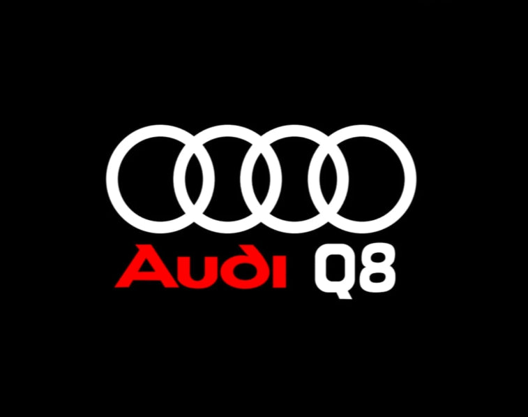 Audi Q8 e-tron Premium Door Puddle Lights Multiple Designs 2018 - 2026