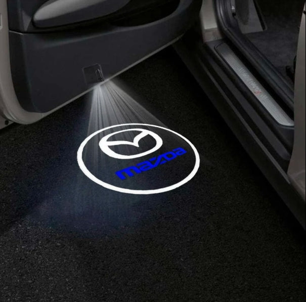 Mazda CX-5 Door Stick On Puddle Lights Multiple Designs 2013-2026