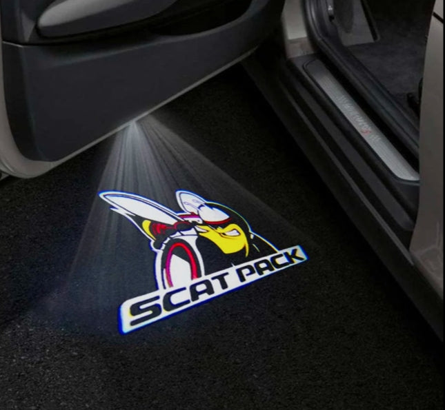 Dodge Charger 6th/7th/8th Gen Premium Door Puddle Lights Multiple Designs 2006-2024