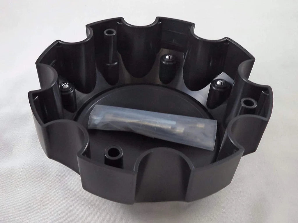 Raceline 8-lug center cap side view