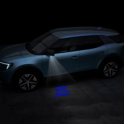 Ford EXPLORER 5th Gen Premium Side Wing Mirror Puddle Lights Multiple Designs 2011-2019