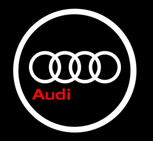 Audi A2 Premium Door Puddle Lights Multiple Designs 2000–2005
