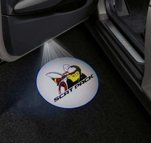 Dodge Charger 6th/7th/8th Gen Premium Door Puddle Lights Multiple Designs 2006-2024