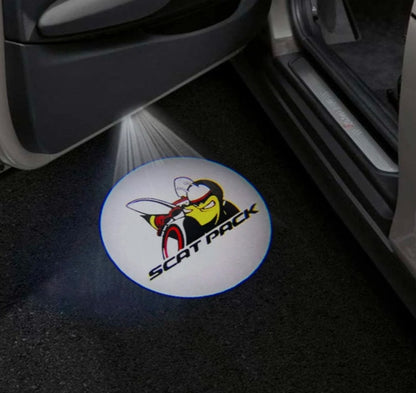 Dodge Charger 6th/7th/8th Gen Premium Door Puddle Lights Multiple Designs 2006-2024