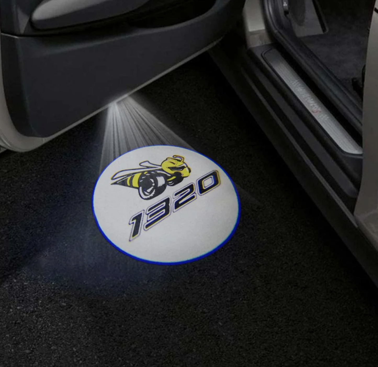 Dodge Challenger 3rd Gen Premium Door Puddle Lights Multiple Designs 2008-2023