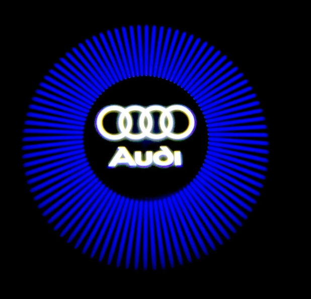 Audi A2 Premium Door Puddle Lights Multiple Designs 2000–2005