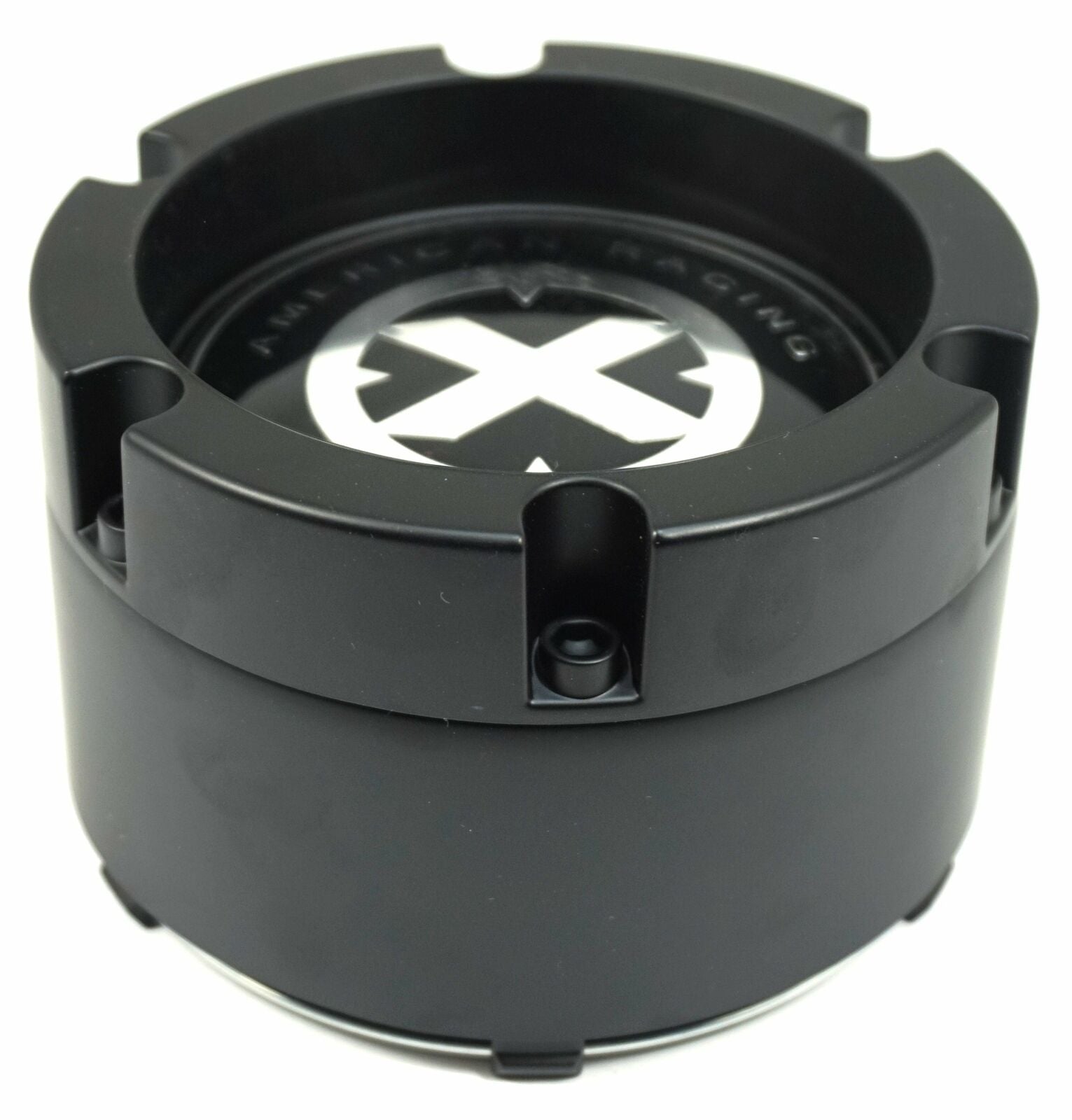 American Racing ATX Series Black Custom Wheel Center Cap Caps # 391K132 (4 CAPS)