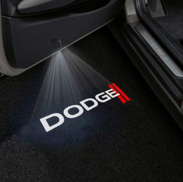 Dodge Caliber Door Stick On Puddle Lights Multiple Designs 2007–2012
