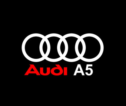 Audi A5 Dynamic Dual Lens Premium Door Puddle Lights Multiple Designs 2007-2026