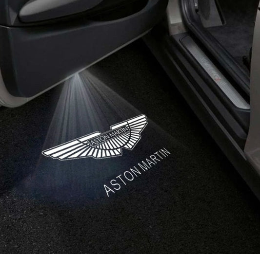 Aston Martin Vantage AM6 Dynamic Dual Lens Premium Door Puddle Lights Multiple Designs 2018–2026