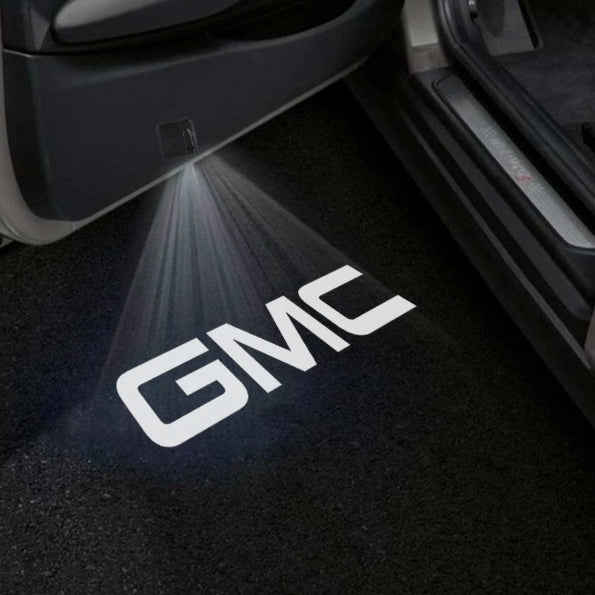 GMC Acadia Door Stick On Puddle Lights Multiple Designs 2007-2023