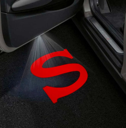 Tesla Model S Premium Door Puddle Lights Multiple Designs 2014–2019
