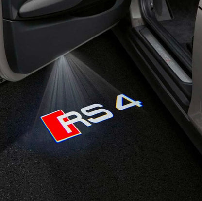 Audi S4/RS4 Premium Door Puddle Lights Multiple Designs 2003-2024
