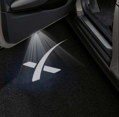 Tesla Model X Premium Door Puddle Lights Multiple Designs 2016–2021