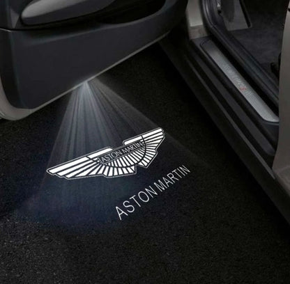 Aston Martin Vanquish Door Stick On Puddle Lights Multiple Designs 2001-2007