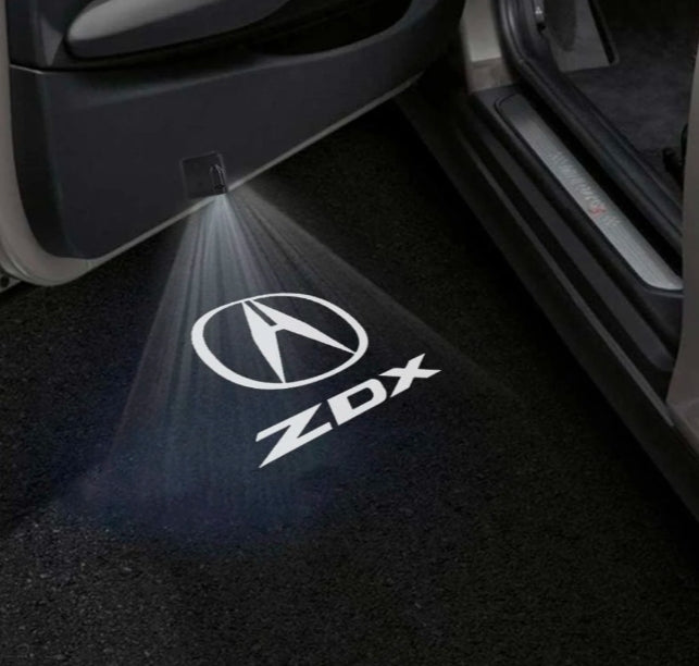 Acura ZDX 2nd Gen Door Stick On Puddle Lights Multiple Designs 2024-2026