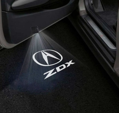 Acura ZDX 2nd Gen Door Stick On Puddle Lights Multiple Designs 2024-2026