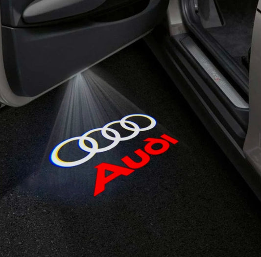 Audi A2 Premium Door Puddle Lights Multiple Designs 2000–2005