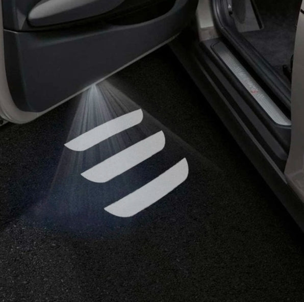 Tesla Model 3 Premium Door Puddle Lights Multiple Designs 2017–2023