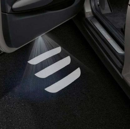 Tesla Model 3 Premium Door Puddle Lights Multiple Designs 2017–2023