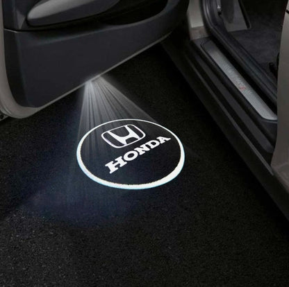 Honda Civic 7th/10th/11th Gen Door Stick On Puddle Lights Multiple Designs 2001–2026