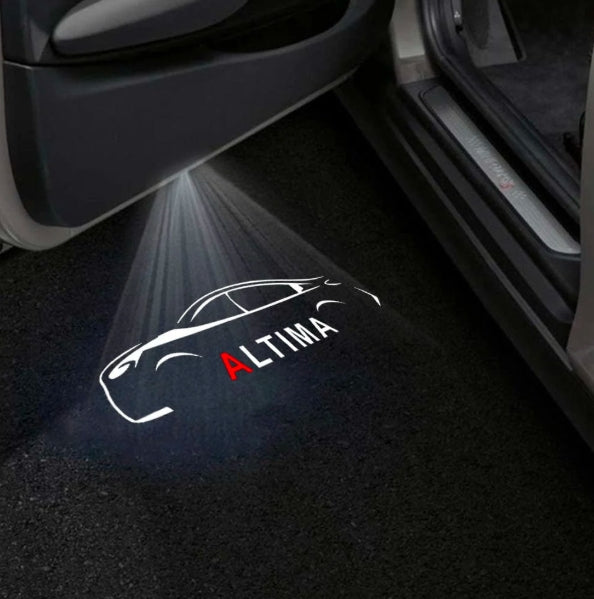 Nissan Altima 3rd Gen Premium Door Puddle Lights Multiple Designs 2002-2006