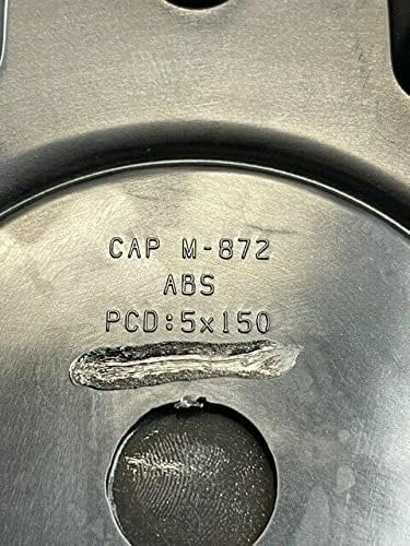 Black Rhino Hard Alloys CAP BR 5/150 GLOSS BLACK (M-872) - CCBR5150GBFLAT Wheel Center Cap (1Pc)