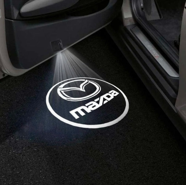 Mazda CX-5 Door Stick On Puddle Lights Multiple Designs 2013-2026