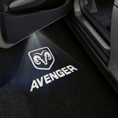 Dodge Avenger Premium Door Puddle Lights Multiple Designs 2007-2014