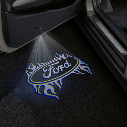 Ford Escape 1st/2nd Gen Door Stick On Puddle Lights Multiple Designs 2001-2012