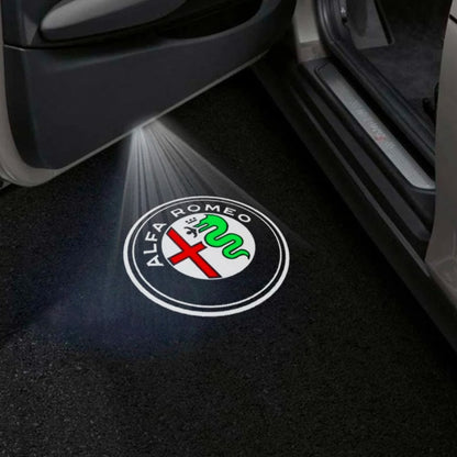 Alfa Romeo Giulia 952 Premium Door Puddle Lights Multiple Designs 2015–2026