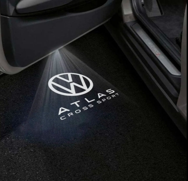 Volkswagen Atlas/Atlas Cross Sport/Teramont Premium Door Puddle Lights Multiple Designs 2017-2025