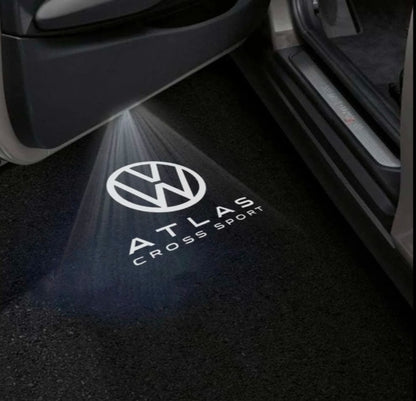 Volkswagen Atlas/Atlas Cross Sport/Teramont Premium Door Puddle Lights Multiple Designs 2017-2025