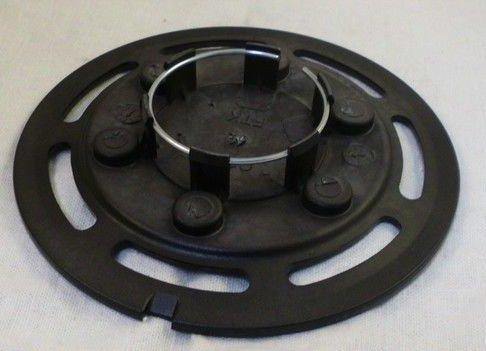 Anella Wheels Gloss Black Custom Wheel Center Cap # C130/FTK (4 CAPS)