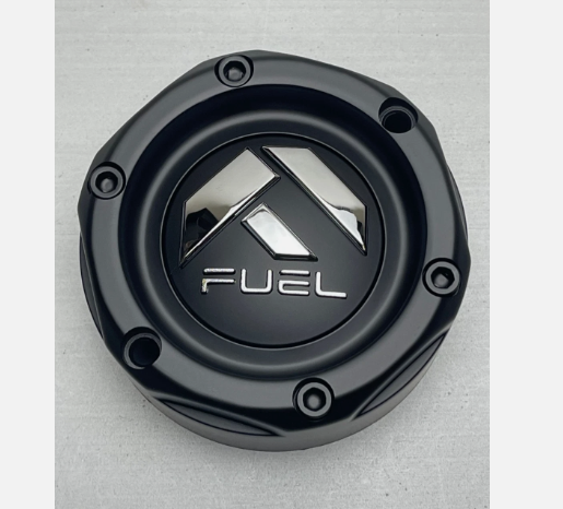 Fuel 1003-42MB Flat Black Wheel Center Caps – Set of 4