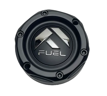 Fuel 1003-42MB flat black wheel center cap detail