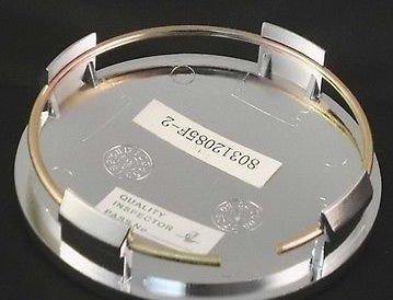 Double G Wheels Chrome Custom Wheel Center Cap # 51852085F-1 / 80312085F-2 (4 CAPS)
