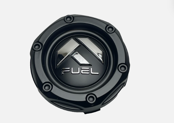 Fuel 1003-46MB Matte Black Snap-In Wheel Center Caps – Set of 4