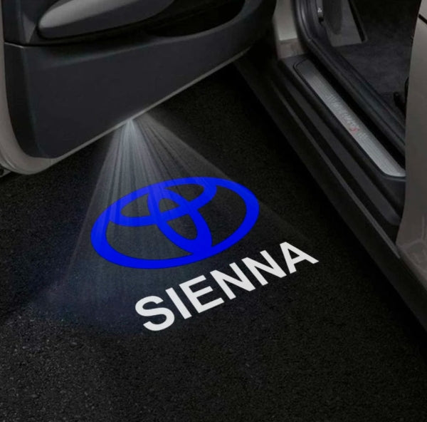 Toyota Sienna 3rd/4th Gen Premium Door Puddle Lights Multiple Designs 2011-2026