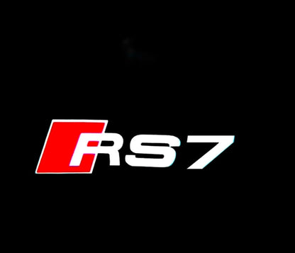 Audi RS7 Premium Door Puddle Lights Multiple Designs 2013-2019