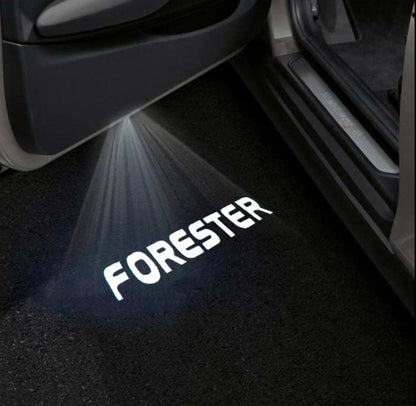 Subaru Forester 4th/5th/6th Gen Premium Door Puddle Lights Multiple Designs 2013–2026