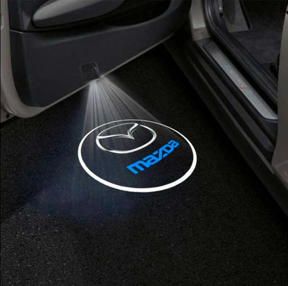 Mazda CX-5 Door Stick On Puddle Lights Multiple Designs 2013-2026
