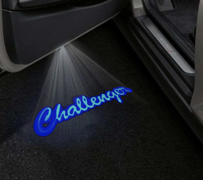 Dodge Challenger 3rd Gen Premium Door Puddle Lights Multiple Designs 2008-2023