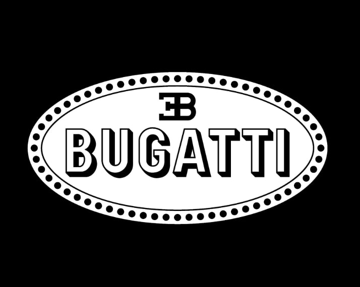 Bugatti Divo 1st Gen Door Stick On Puddle Lights Multiple Designs 2019-2021